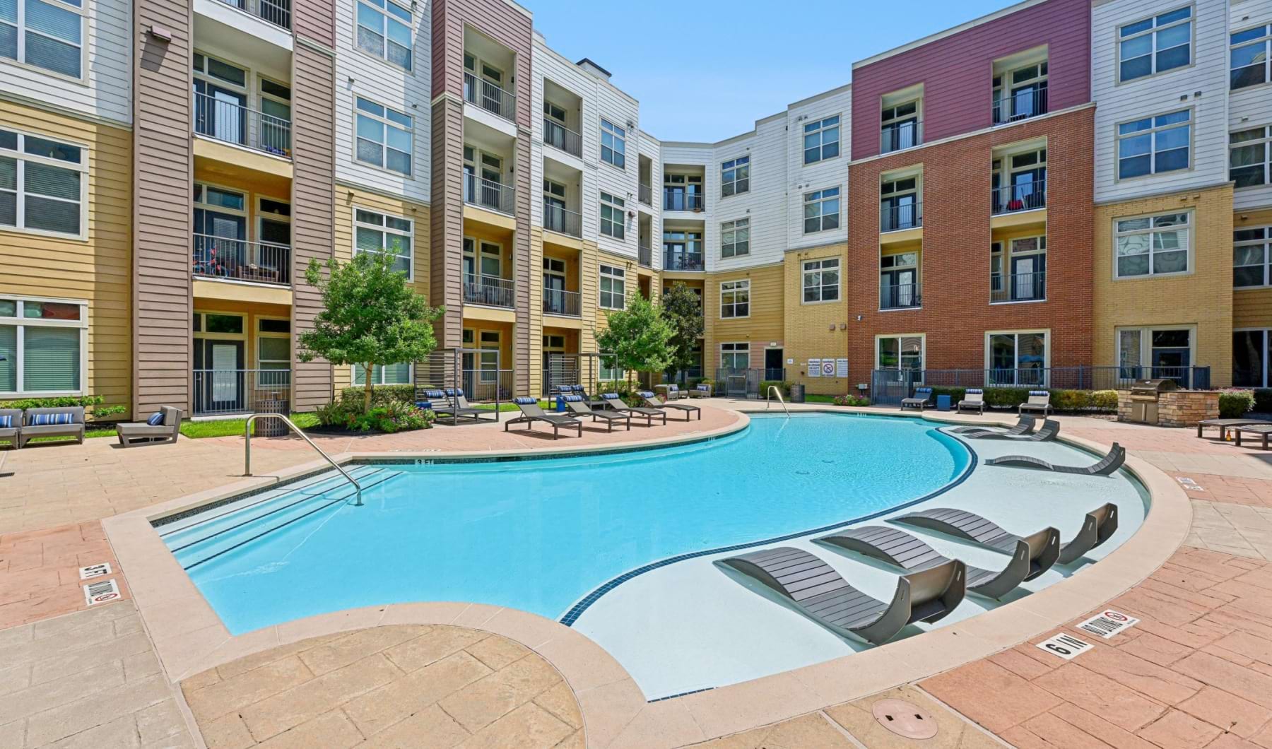 Relax and unwind poolside